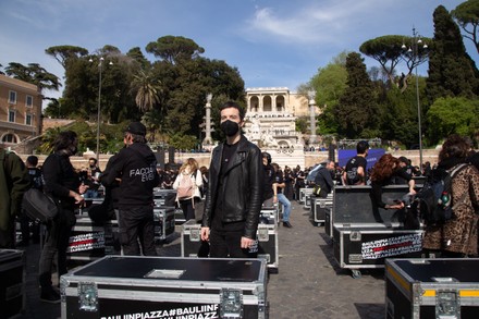 'Bauli in Piazza' in Rome, Italy - 17 Apr 2021