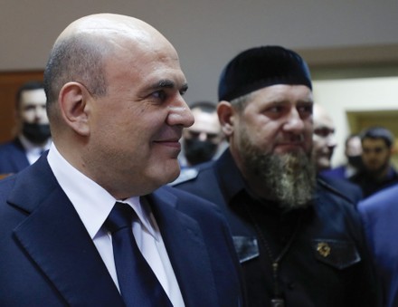 Russian Prime Minister Mikhail Mishustin visits the Chechen republic, Grozny, Russian Federation - 23 Apr 2021