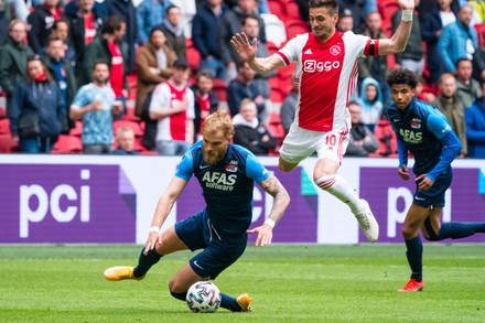 Eredivisie 2020-21: Ajax vs AZ, Amsterdam, The Netherlands - 25 Apr 2021