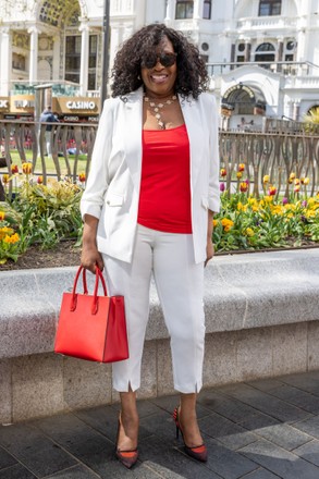 Smooth Radio presenter Angie Greaves out and about, London, UK - 26 Apr 2021