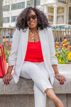 Smooth Radio presenter Angie Greaves out and about, London, UK - 26 Apr 2021