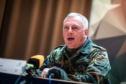 Brigadier General Andreas Henne Press Briefing Editorial Stock Photo ...