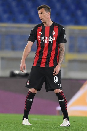 Mario Mandzukic Gestures Milan Editorial Stock Photo - Stock Image ...