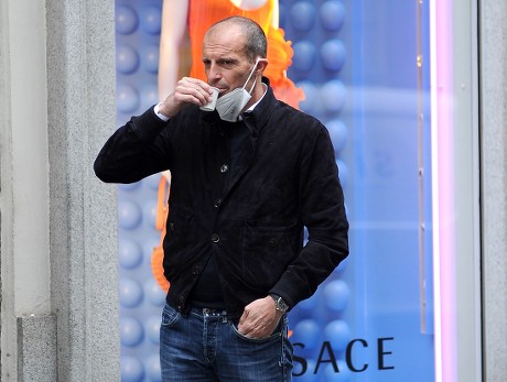 Massimiliano Allegri out and about, Milan, Italy - 27 Apr 2021