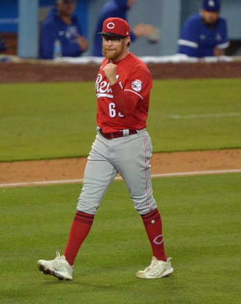 This is a 2021 photo of Sean Doolittle of the Cincinnati Reds