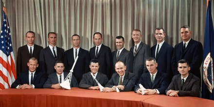 Class Photo of the Third Group of NASA Astronauts, Houston, Texas, USA - 01 Oct 1963