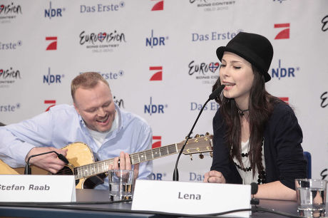 Eurovision Song Contest Winner Lena Meyer-Landrut at a Press Conference, Cologne, Germany - 31 May 2010