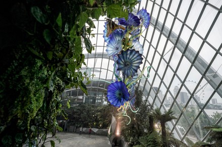 Glass In Bloom installations open at Gardens by the Bay in Singapore - 30 Apr 2021