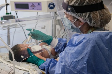 Intensive Care Unit at Dr. Feriha Oz Emergency Hospital in Istanbul, Turkey - 30 Apr 2021