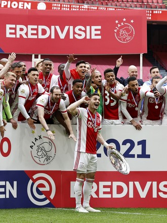 Ajax Amsterdam v FC Emmen, Dutch Eredivisie, Amsterdam, Netherlands - 02 May 2021