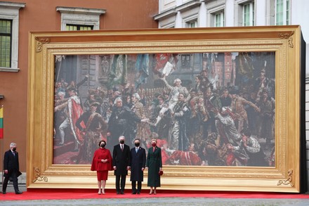 Poland marks 230th anniversary of 03 May constitution, Warsaw - 03 May 2021