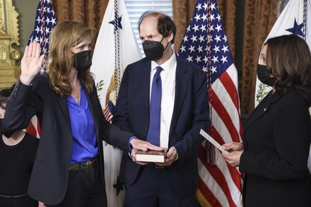 Vice President Harris Swears In Samantha Power As Administrator of the United States Agency for International Development (USAID), Washington, USA - 03 May 2021