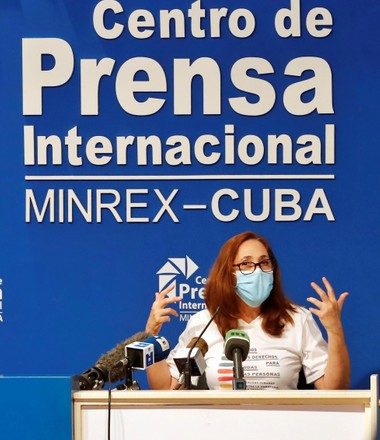 Director of Cenesex announces activities per national day to fight homophobia and transphobia, Havana, Cuba - 04 May 2021