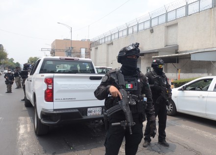 Mexican prosecutor's office achieves rooting against capo Hector 'el Guero' Palma, Mexico City - 05 May 2021