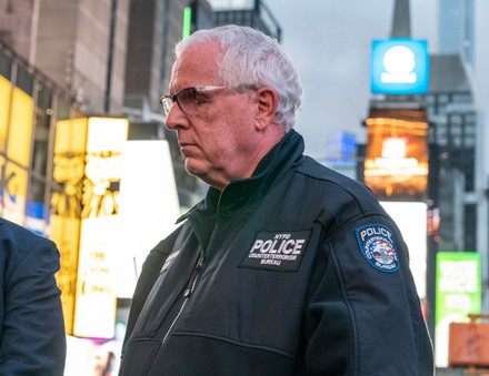Shooting on Times Square and NYPD press conference, New York, United States - 08 May 2021