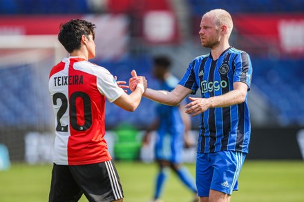 Joao Teixeira Feyenoord Davy Klaassen Ajax Editorial Stock Photo ...