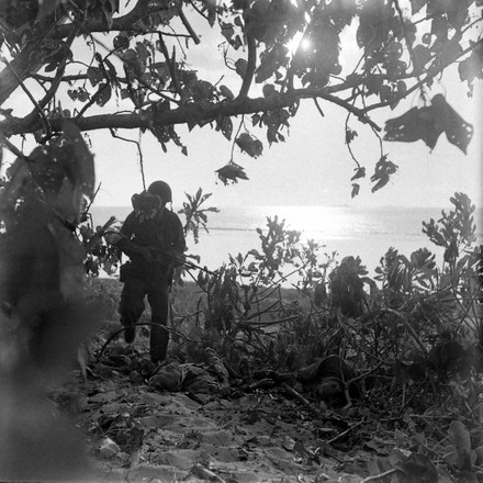 Scene Relating Battle Saipan During World Editorial Stock Photo - Stock ...