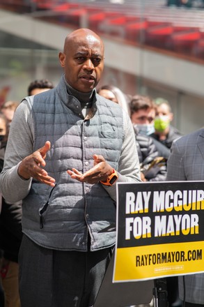 NYC Mayoral Candidate Ray McGuire, New York City, New York, United States - 10 May 2021