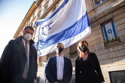 Solidarity with people of Israel in Rome, Italy - 12 May 2021