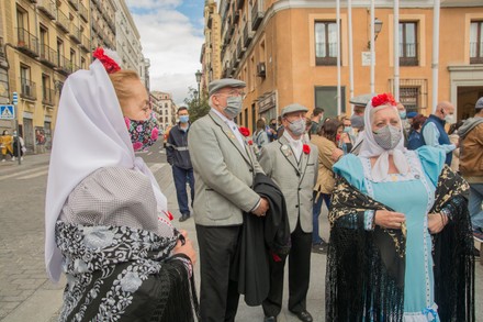 The San Isidro festivities start and the proclamation was given by the Spanish actor and filmmaker, Madrid, Spain - 13 May 2021