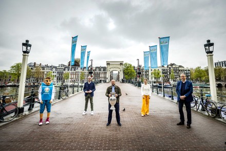 UEFA Euro 2020 trophy tour in Amsterdam, Netherlands - 14 May 2021