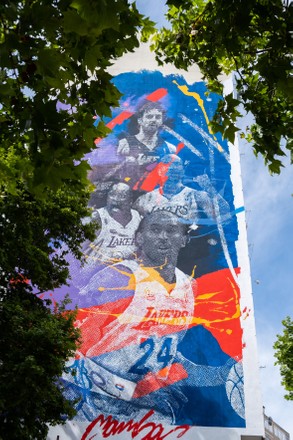 Celebration To Kobe Bryant On A Mural In Lisbon, Portugal - 14 May 2021