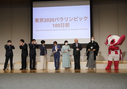 Ceremony to mark 100 days to go until the opening of the Tokyo 2020 Paralympic Games, Japan - 16 May 2021