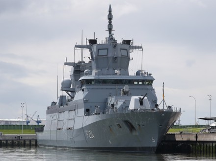 Frigate F224 Sachsenanhalt German Navy Bundesmarine Editorial Stock ...