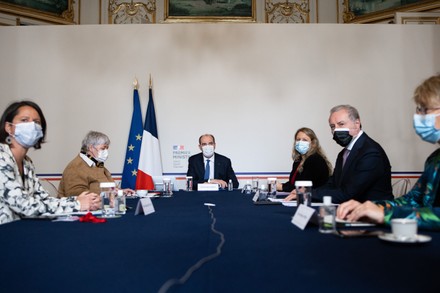 Jean Castex signs a partnership with France Urbaine, Paris, France - 17 May 2021