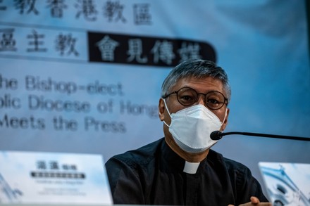 Hong Kong New Bishop Press Conference, China - 18 May 2021