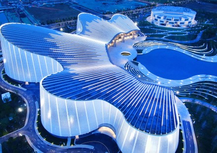 The Grand Theater will come into trial operation performances, Nantong, China - 17 May 2021