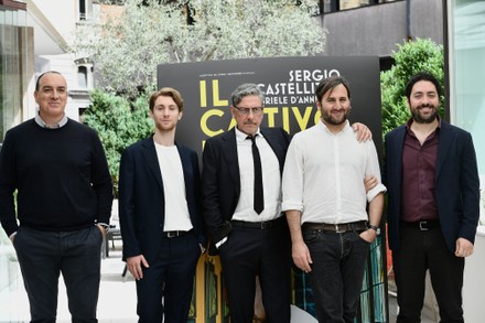 'The Bad Poet' film photocall, Rome, Italy - 18 May 2021