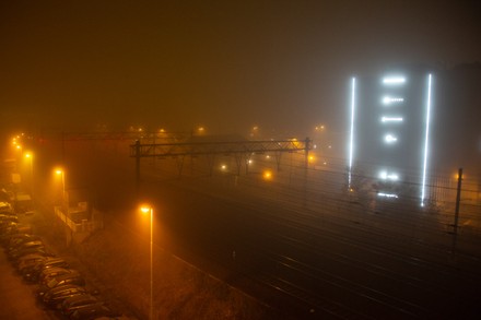 Fog In Eindoven, Eindhoven, Netherlands - 01 Jan 2020