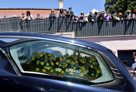 Funeral of Franco Battiato in Milo, Catania, Milo Catania, Italy - 19 May 2021