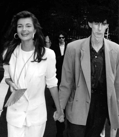 Paulina Porizkova Ric Ocasek Editorial Stock Photo - Stock Image