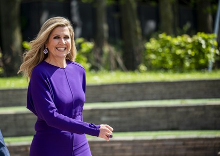 Queen Maxima visit to AS Talma school, Rotterdam, Netherlands - 20 May 2021