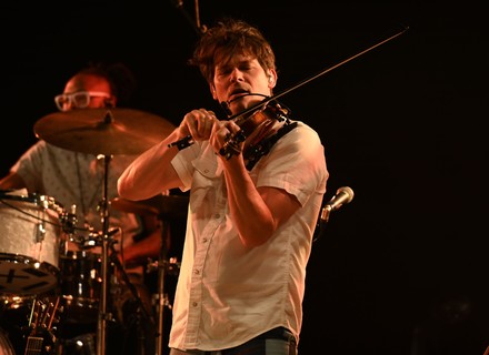 Old Crow Medicine Show in concert at the Old School Square Pavilion, Delray Beach, Florida, USA - 20 May 2021