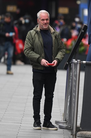 Exclusive - Chris Moyles filming, London, UK - 20 May 2021