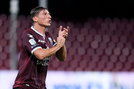 Cedric Gondo Us Salernitana 1919 Celebrates Editorial Stock Photo ...