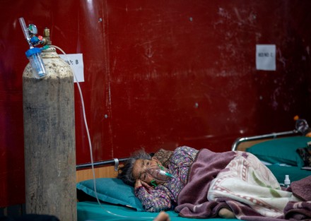 Surge of COVID-19 cases in Nepal, Kathmandu - 22 May 2021