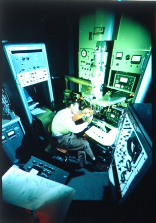 Scientist Operating Lab Control Room 1969 Editorial Stock Photo - Stock ...