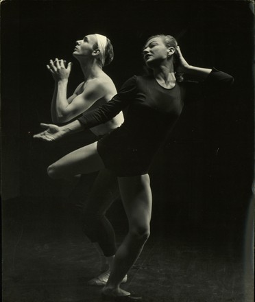 Dancer Choreographer Valerie Bettis Leaning On Editorial Stock Photo