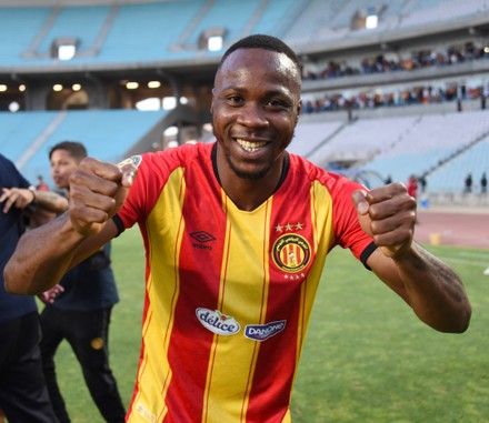 Esperance Player William Togui Celebrate Qualification Editorial Stock ...