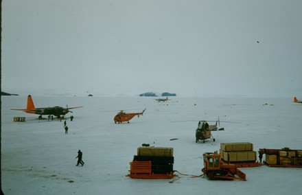 Ships During Operation Deep Freeze 1956 Editorial Stock Photo - Stock ...