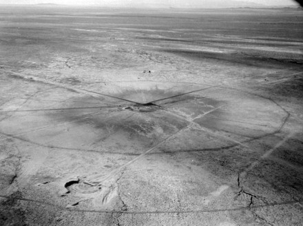 Aerial View Site First Atomic Bomb Editorial Stock Photo - Stock Image ...