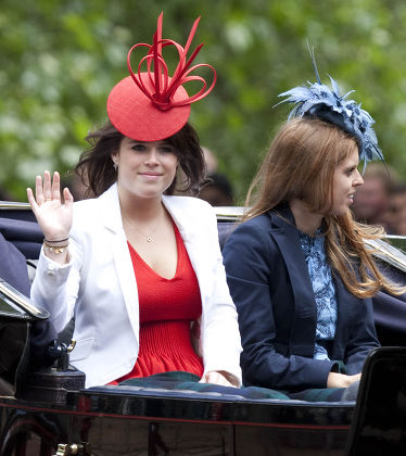 Princess Eugenie Princess Beatrice Editorial Stock Photo Stock