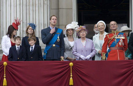 Princess Eugenie Princess Beatrice Prince William Editorial Stock Photo