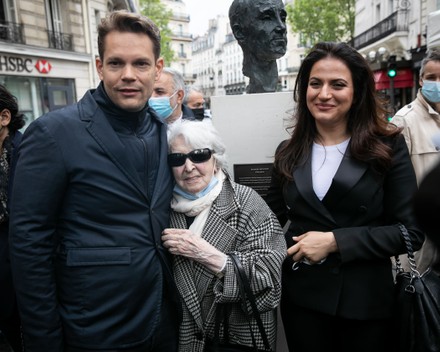 Inauguration of the bust of Charles Aznavour, Paris, France - 22 May 2021