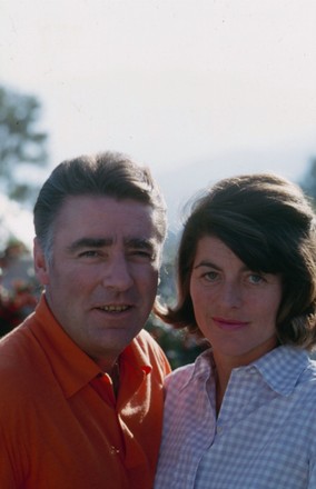 Peter Lawford His Wife Patricia Seaton Editorial Stock Photo - Stock