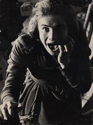 Facial Expressions Women Heather Sears In Film ' Phantom Of The Opera ' (1961)